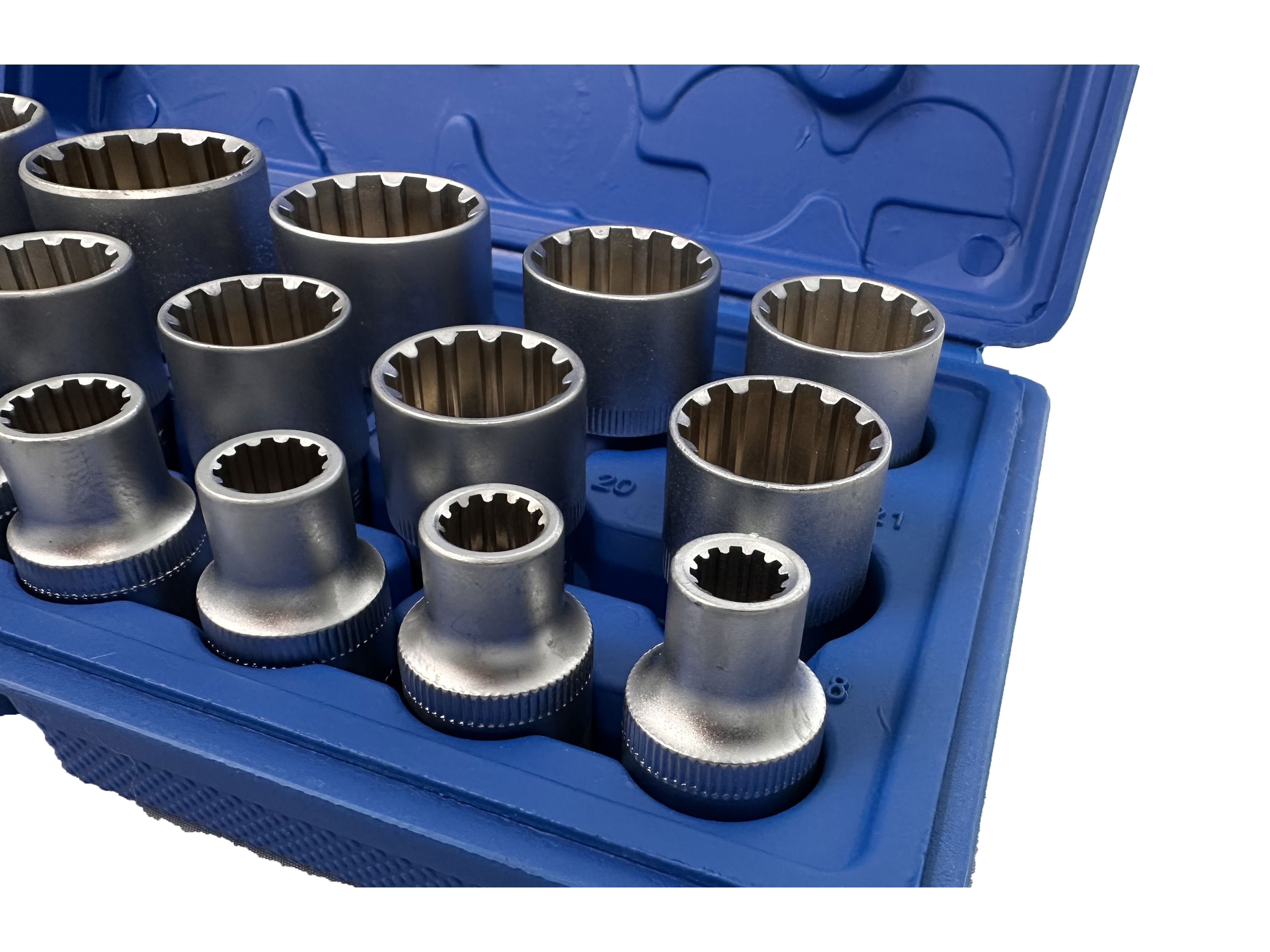Dugókulcs készlet VARIO plus 1/2 8-32 mm GEBO TOOLS