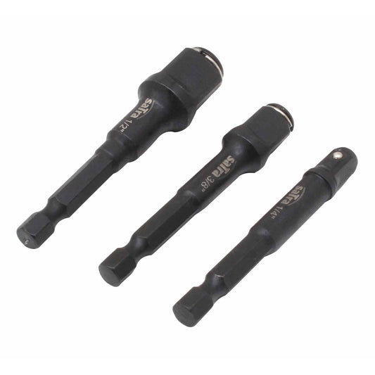 Dugókulcs és bit hosszbbító adapter készlet 1/4 3/8 1/2