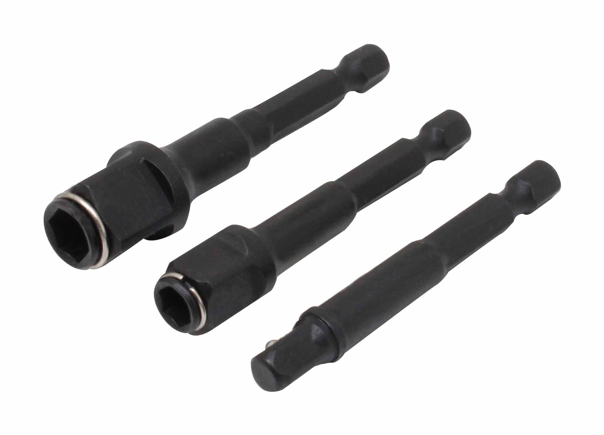 Dugókulcs és bit hosszbbító adapter készlet 1/4 3/8 1/2