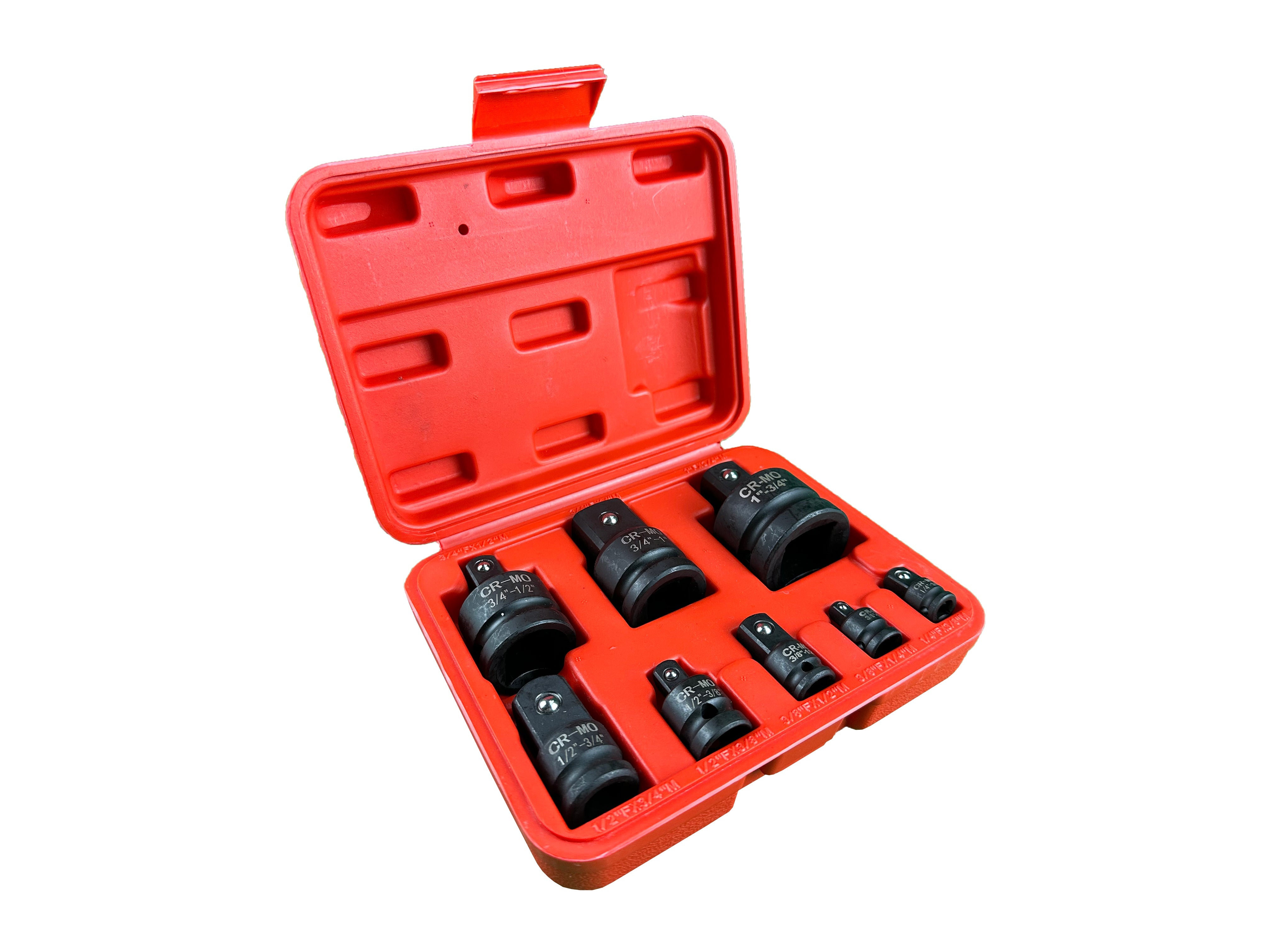 Dugókulcs átalakító adapter készlet - 8 db GEBO TOOLS