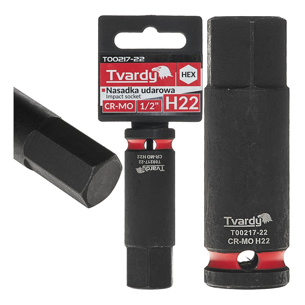 Dugókulcs ütvecsavarhoz hex h22 1/2 cr-mo TVARDY