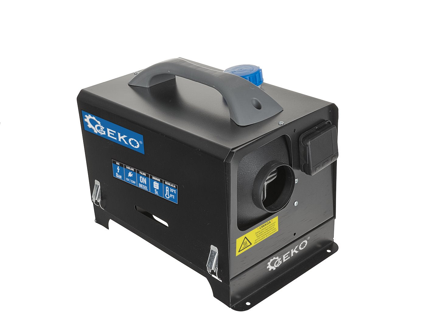 Dízelüzemű állófűtés 12V/230V 8 KW GEKO