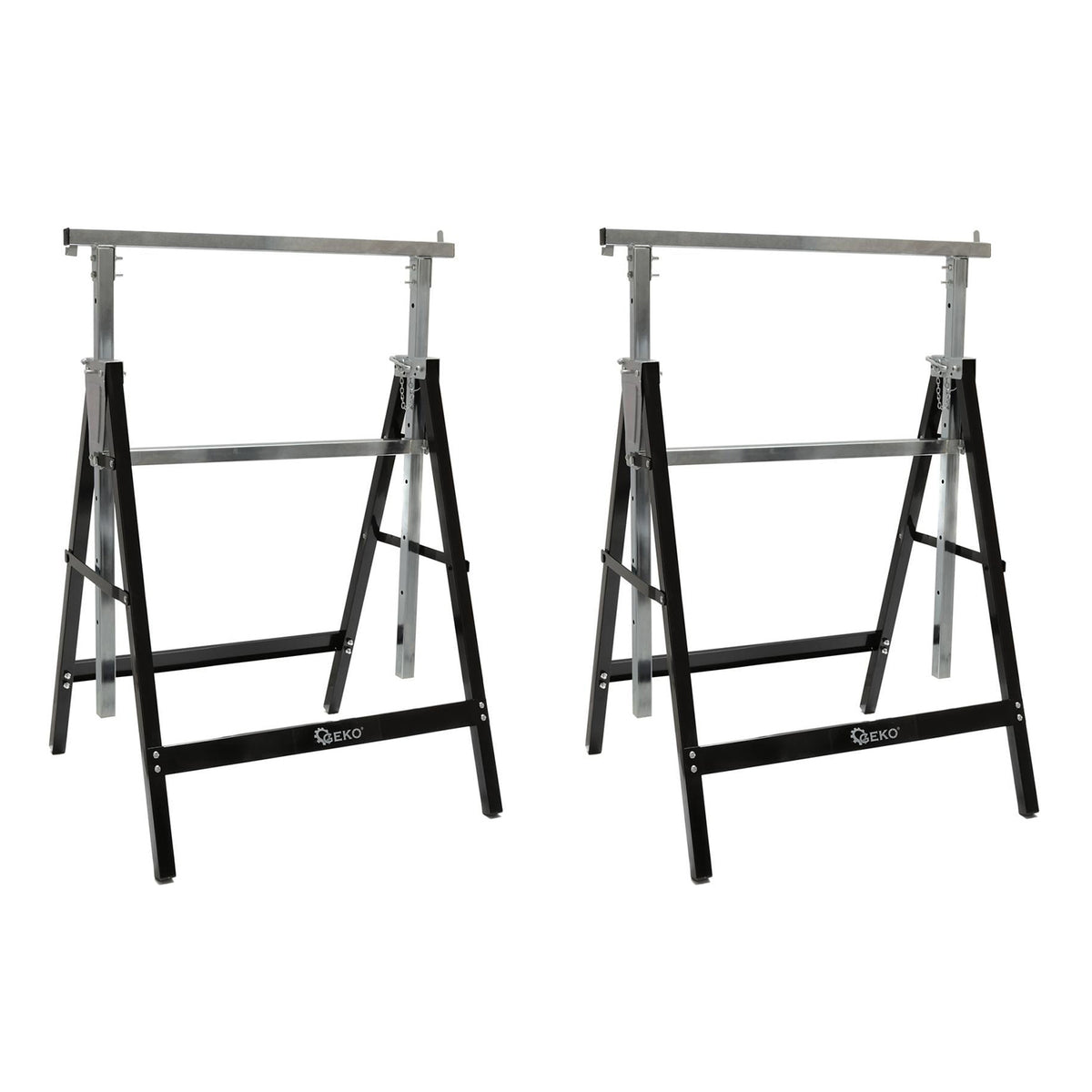 Szerelőbak - tartóbak állítható magassággal 80-130 cm 2 db GEKO