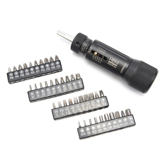 NYOMATÉK CSAVARHÚZÓ KÉSZLET 1/4" 1-5 Nm HBM