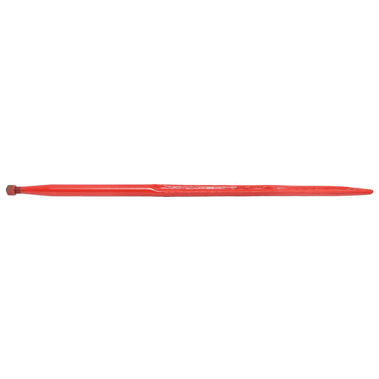 Egyenes tüske bálafogó villához, 1100 mm hosszú, M22x37 mm menet