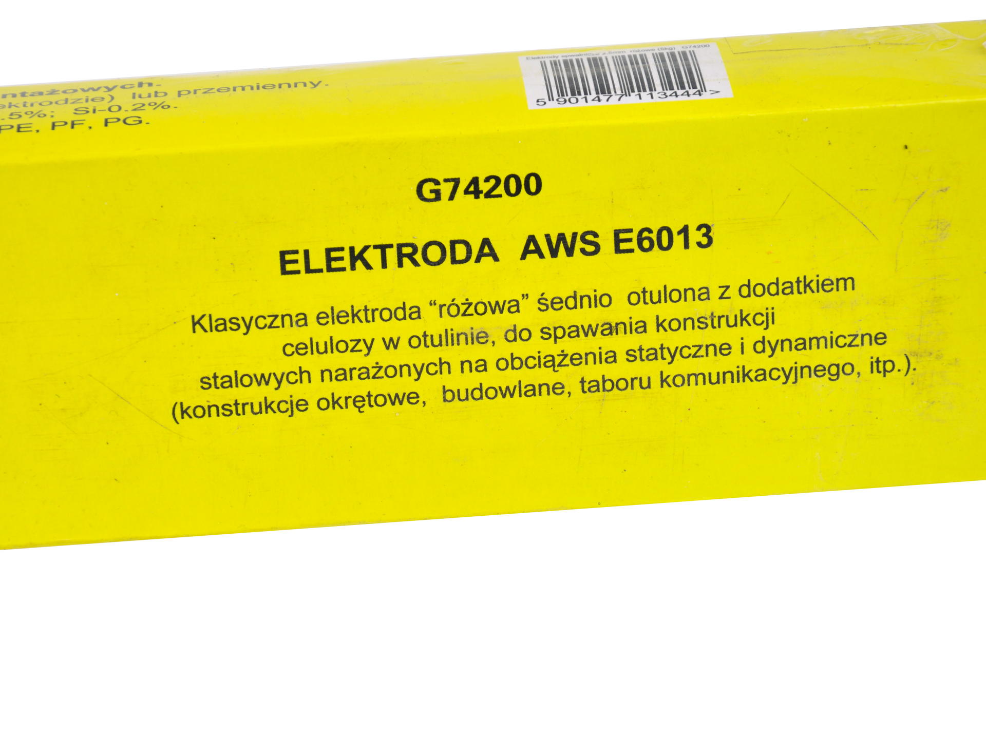 HEGESZTŐ ELEKTRÓDÁK AWS E6013 2,5 MM x 300 MM RUTIL-CELLULÓZ