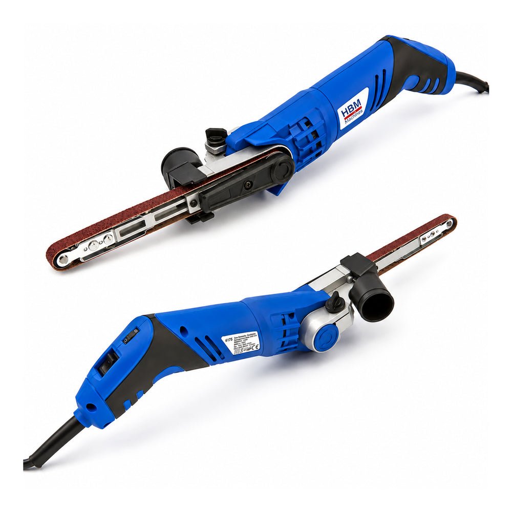 Elektromos kézi szalagcsiszoló 260 w HBM MACHINES hollandia