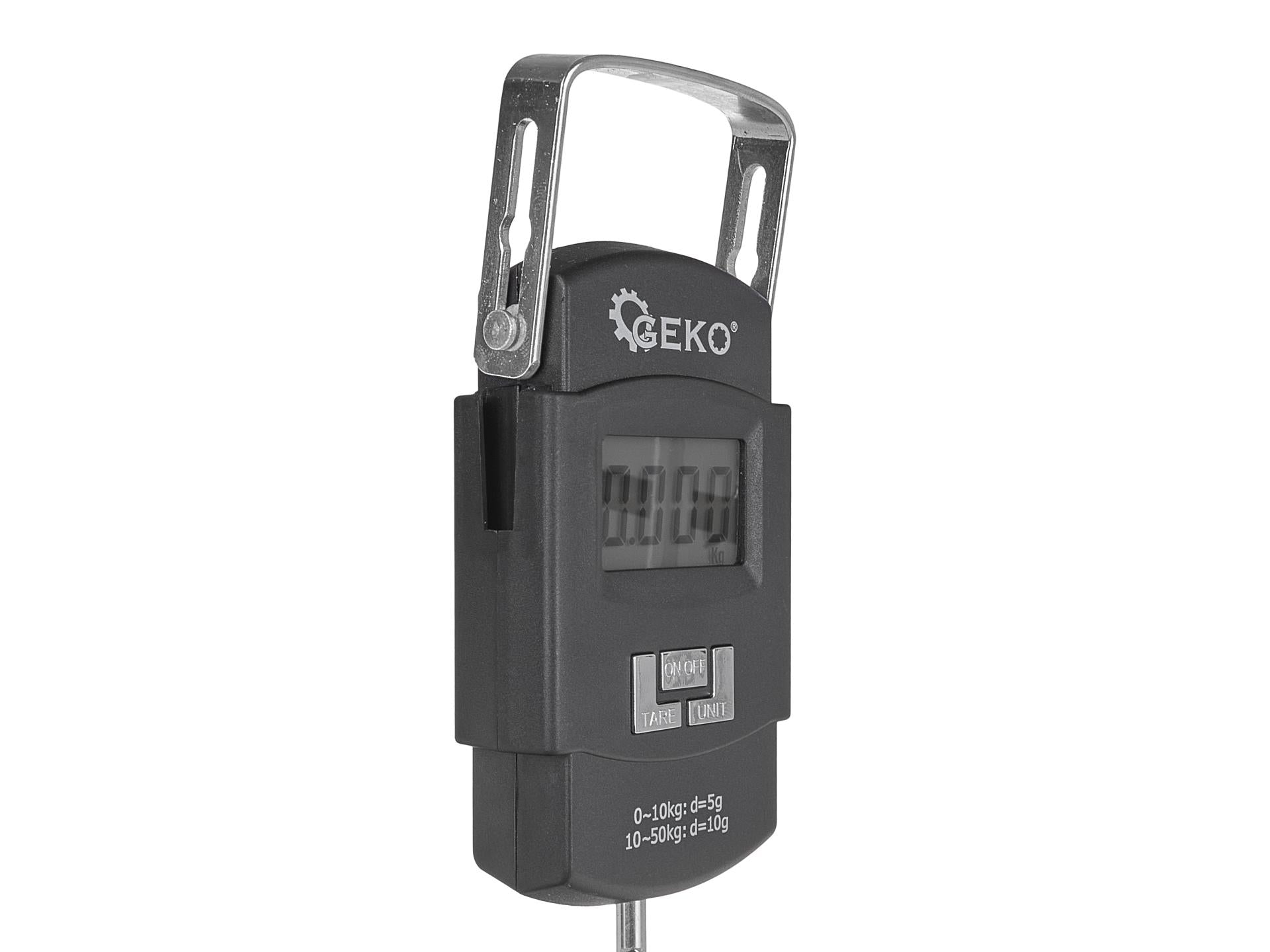 Elektromos mérleg horoggal 50 kg