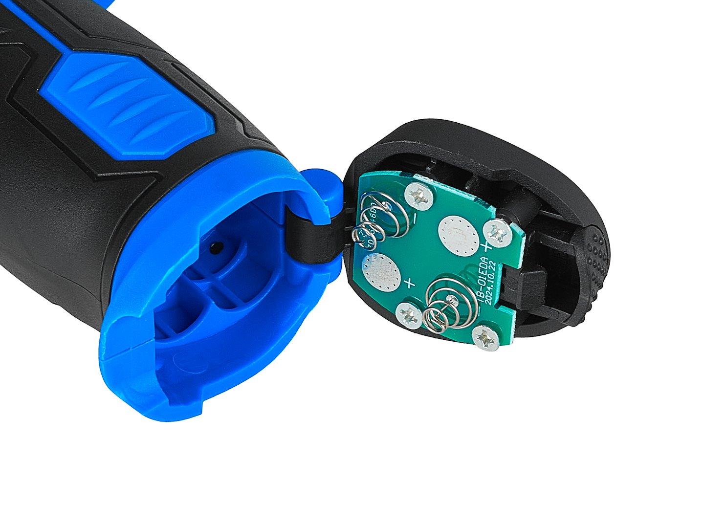 Elektromos szilikon kinyomó pisztoly LED-el 6 v GEKO