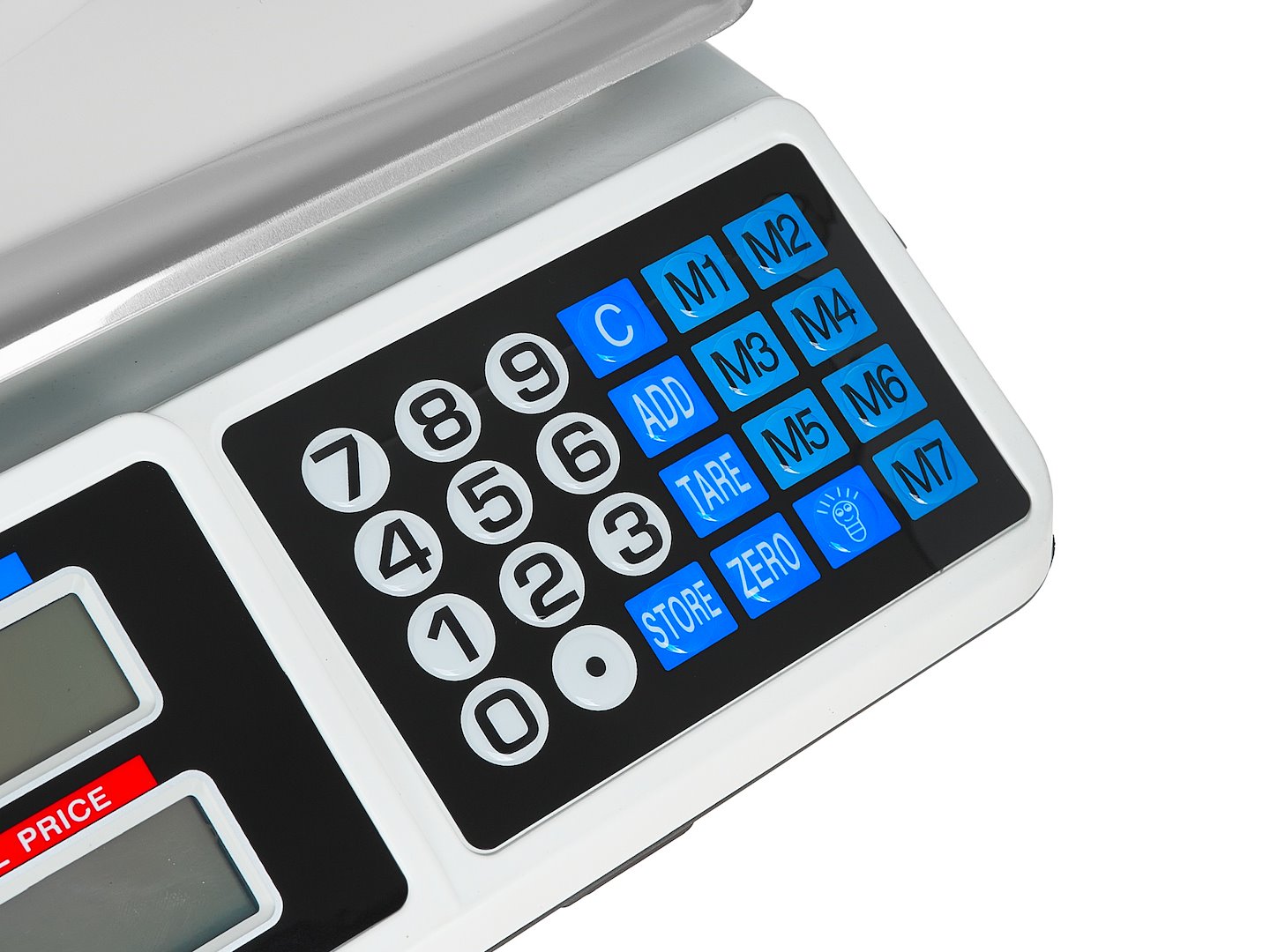 Elektronikus mérleg LCD kijelzővel 40 kg GEKO