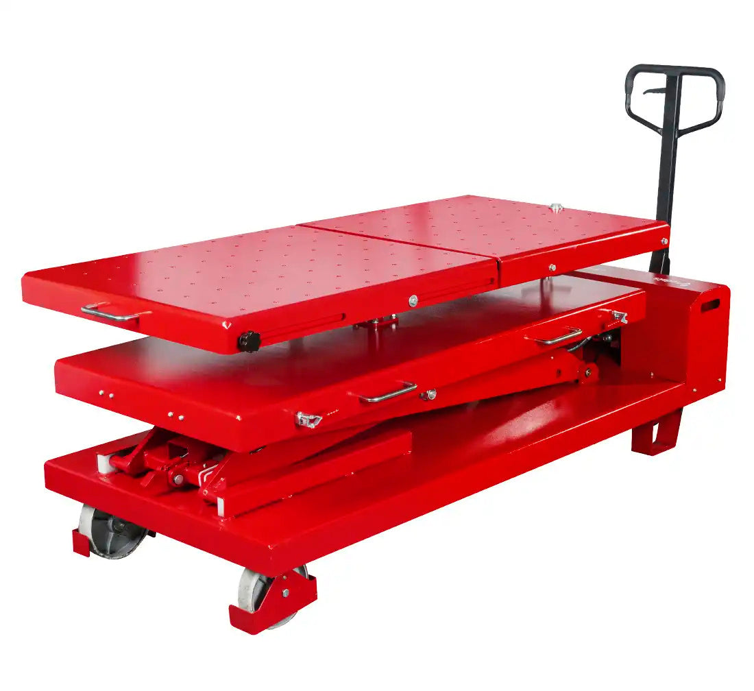 HIDRAULIKUS EMELŐASZTAL ELEKTROMOS AUTÓ AKKUMULÁTOR EMELÉSÉHEZ 1200 KG LE-220 REDATS