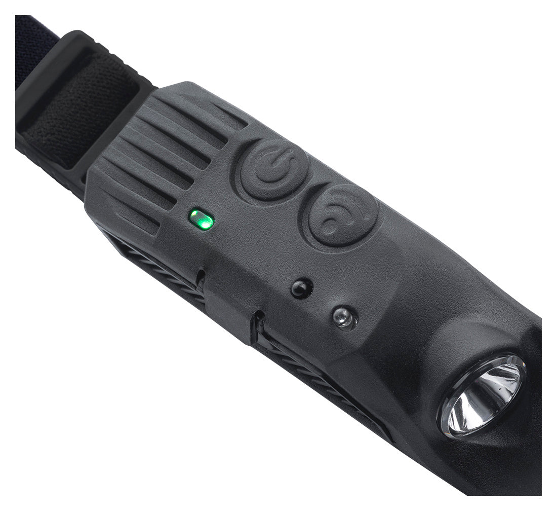 LED FEJLÁMPA FH-220 ÉRZÉKELŐVEL 3 LED SZALAG ÚJRATÖLTHETŐ 1200mAh