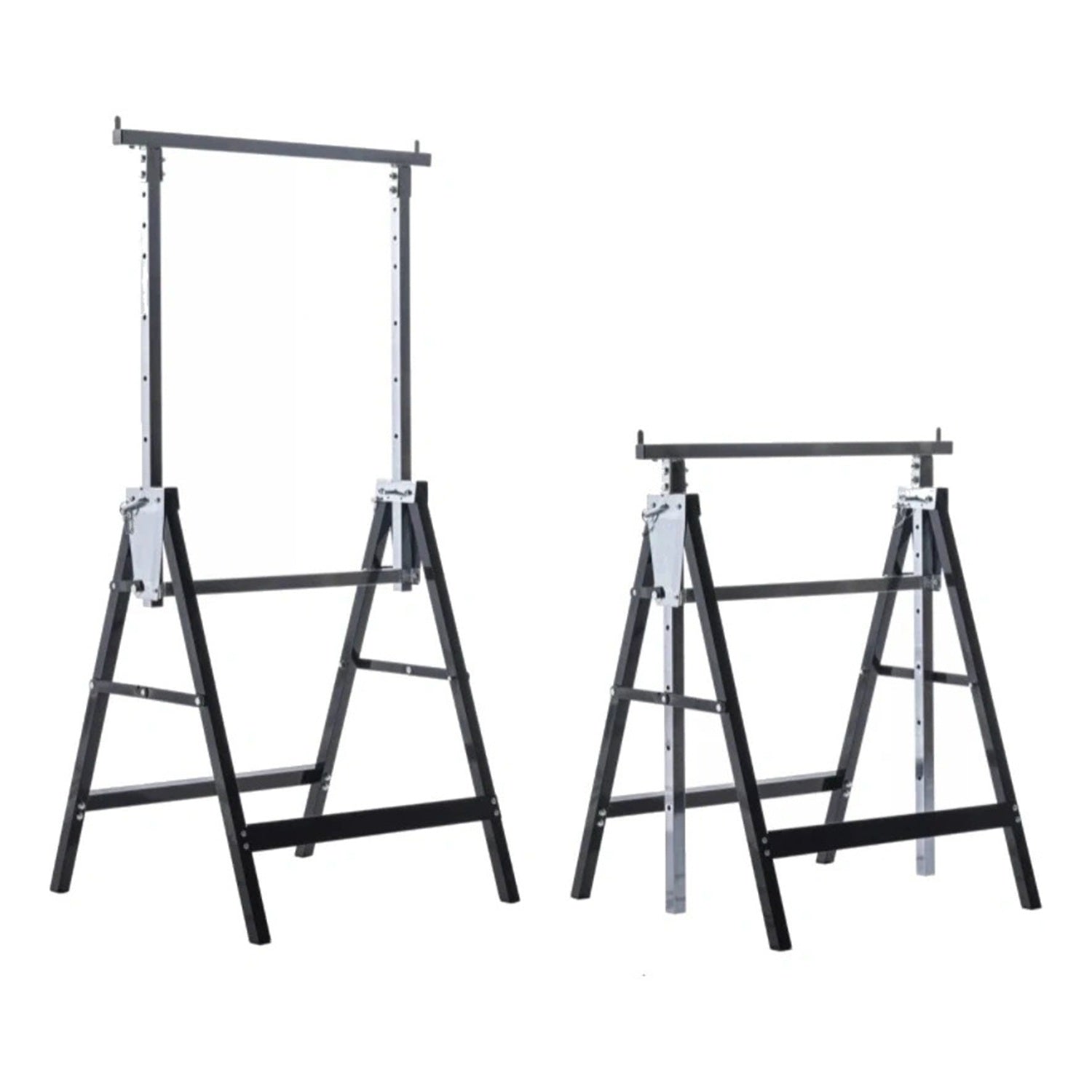 TARTÓBAK ÁLLÍTHATÓ MAGASSÁGÚ MUNKAÁLLVÁNY 80-130 CM 150 KG RESSER