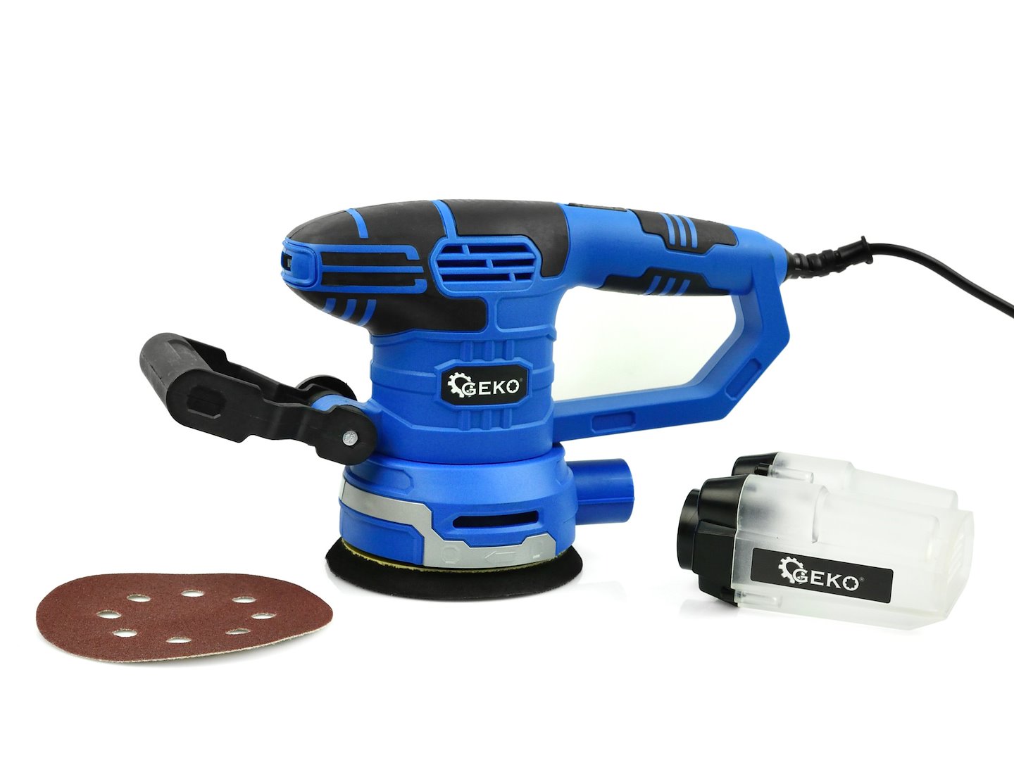 Excentrikus orbitális csiszoló 125 mm 450 w GEKO