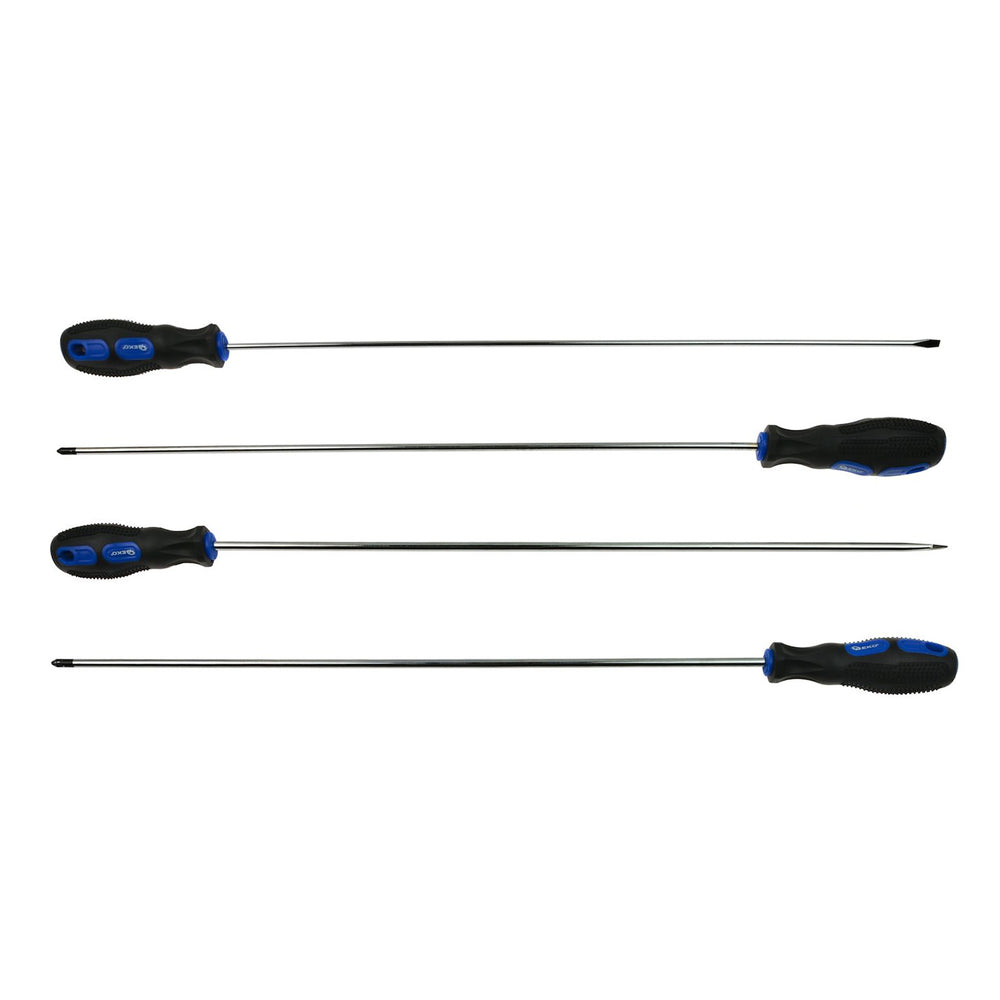 Extra hosszú csavarhúzó készlet 4 db 450 mm