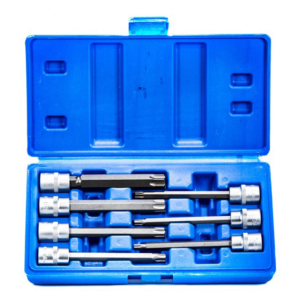 Extra hosszú TORX bit készlet 3/8" 7 db