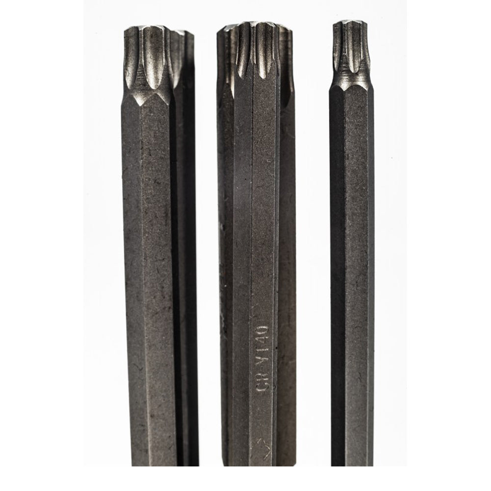Extra hosszú TORX bit készlet 3/8" 7 db