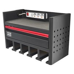 FALI SZERSZÁMTÁROLÓ SZEKRÉNY ELEKTROMOS ÉS PNEUMATIKUS SZERSZÁMOKHOZ, 1 FIÓKKAL, 220V ALJZATTAL