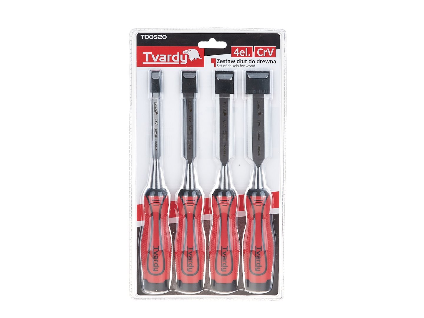 Favéső készlet 10–25 mm 4 db TVARDY