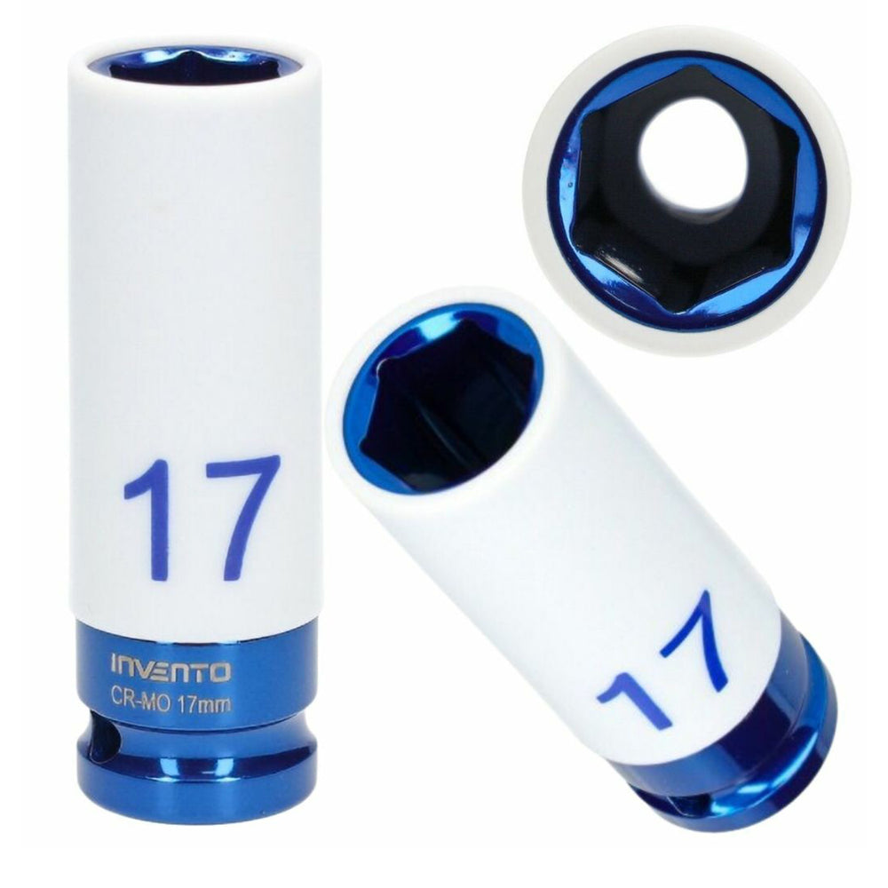 Felni dugókulcs bevonattal 1/2" 17 mm INVENTO