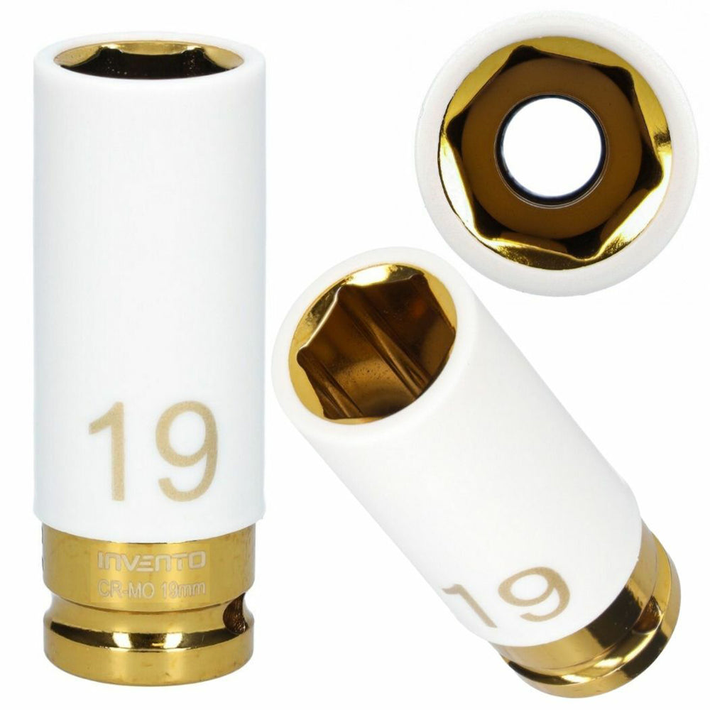 Felni dugókulcs bevonattal 1/2" 19 mm INVENTO