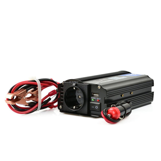 Feszültség átalakító - inverter 24 - 220 v 350/700 w