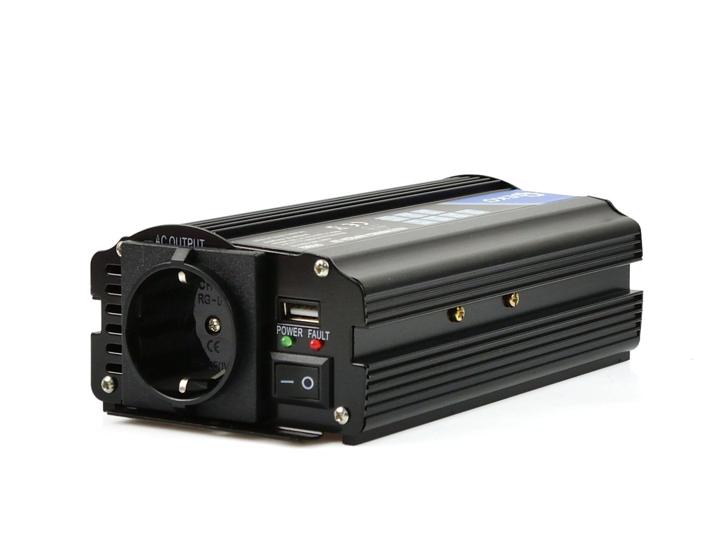 Feszültség átalakító - inverter 24 - 220 v 350/700 w