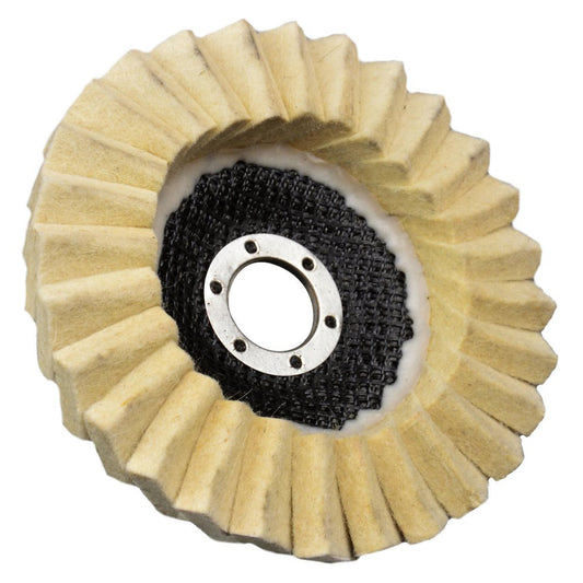Filc lamellás csiszolótárcsa 125 mm GEKO