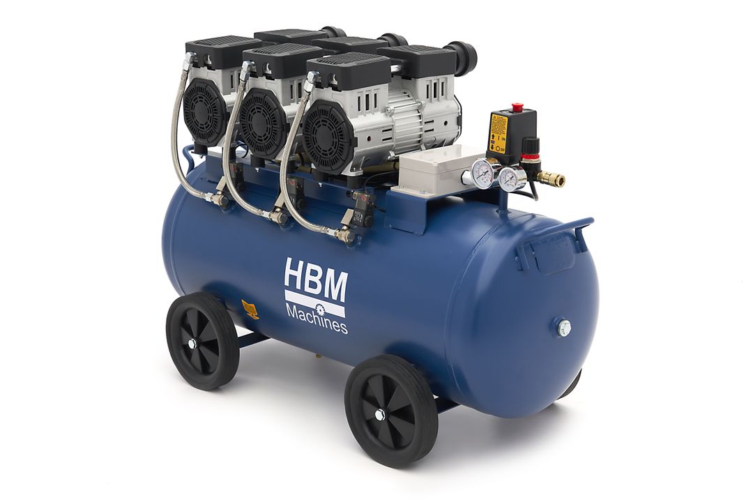 OLAJMENTES HALK KOMPRESSZOR 90L HBM MACHINES