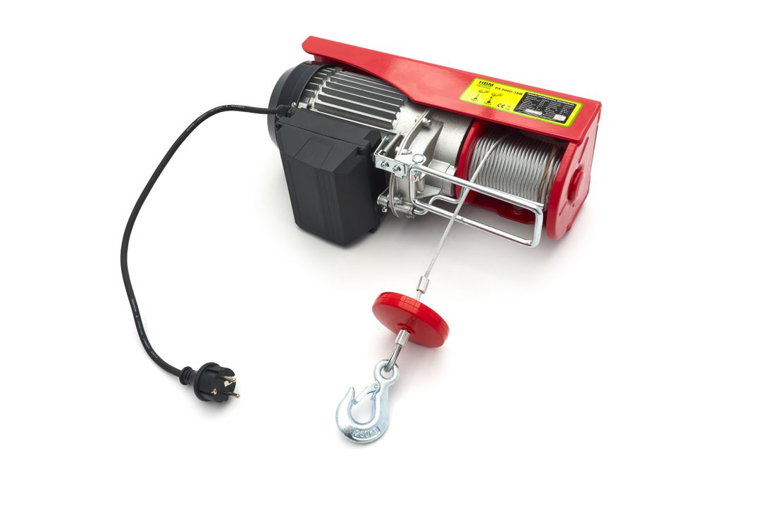 ELEKTROMOS CSÖRLŐ 500KG 18M 230V HBM