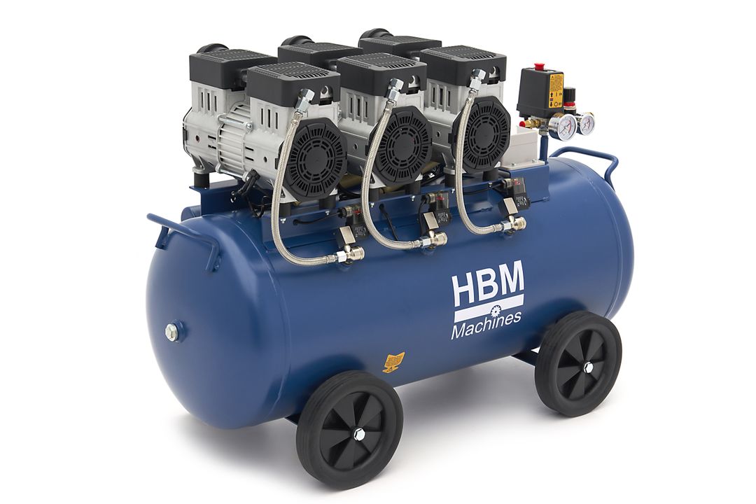 OLAJMENTES HALK KOMPRESSZOR 90L HBM MACHINES