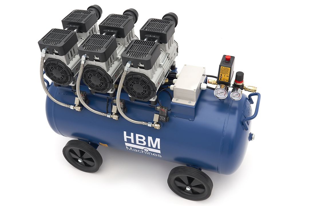 OLAJMENTES HALK KOMPRESSZOR 90L HBM MACHINES