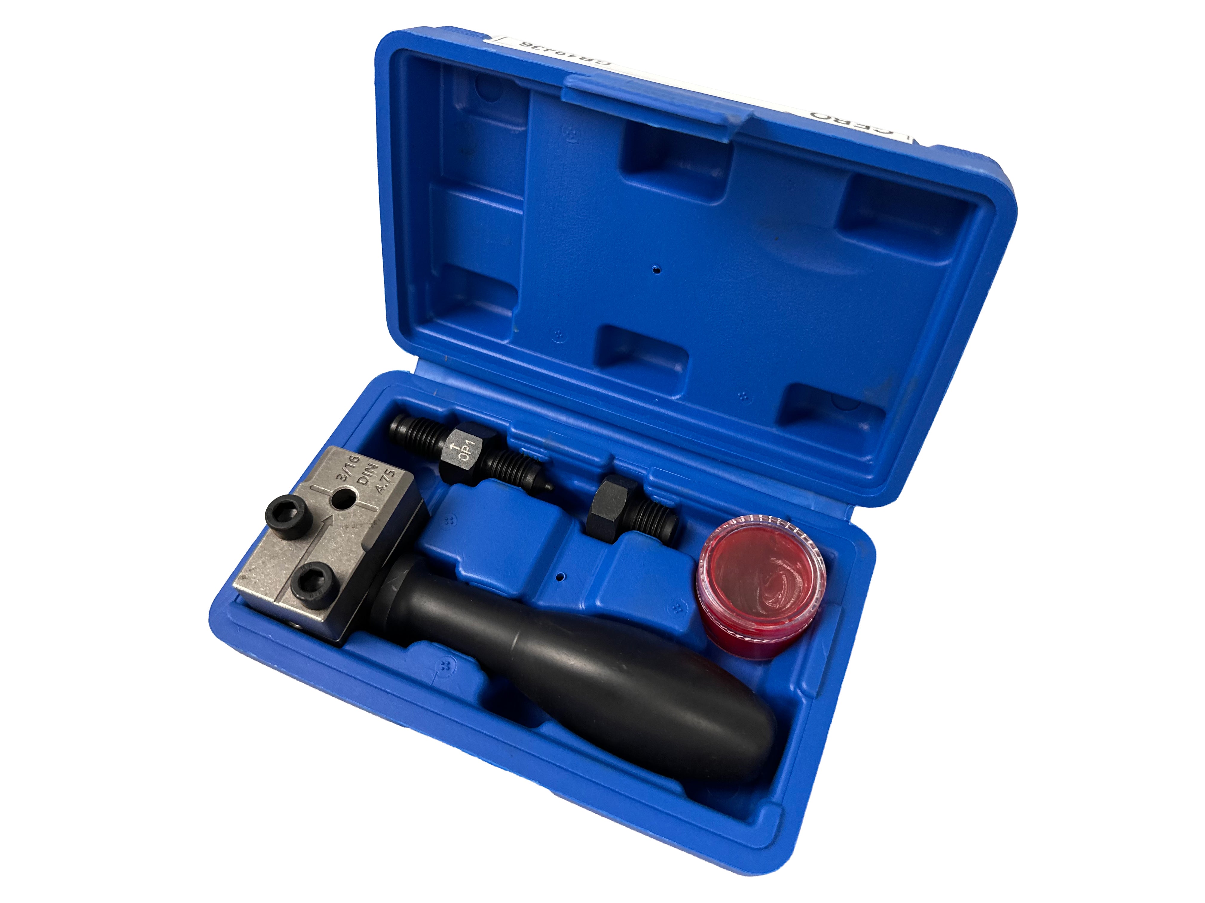 Fékcső peremező készlet 4.75 GEBO TOOLS