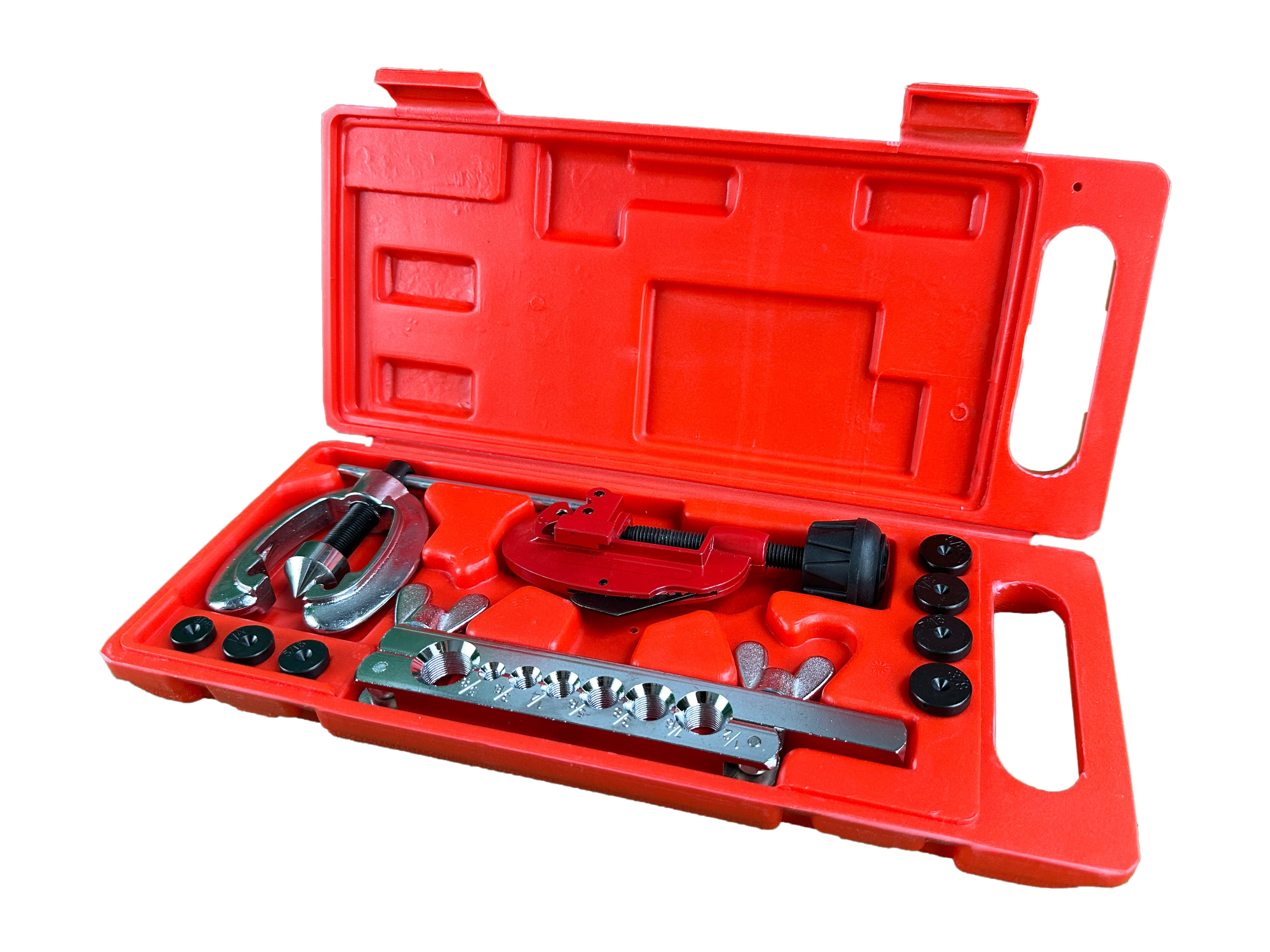 Fékcső peremező készlet vágóval GEBO TOOLS