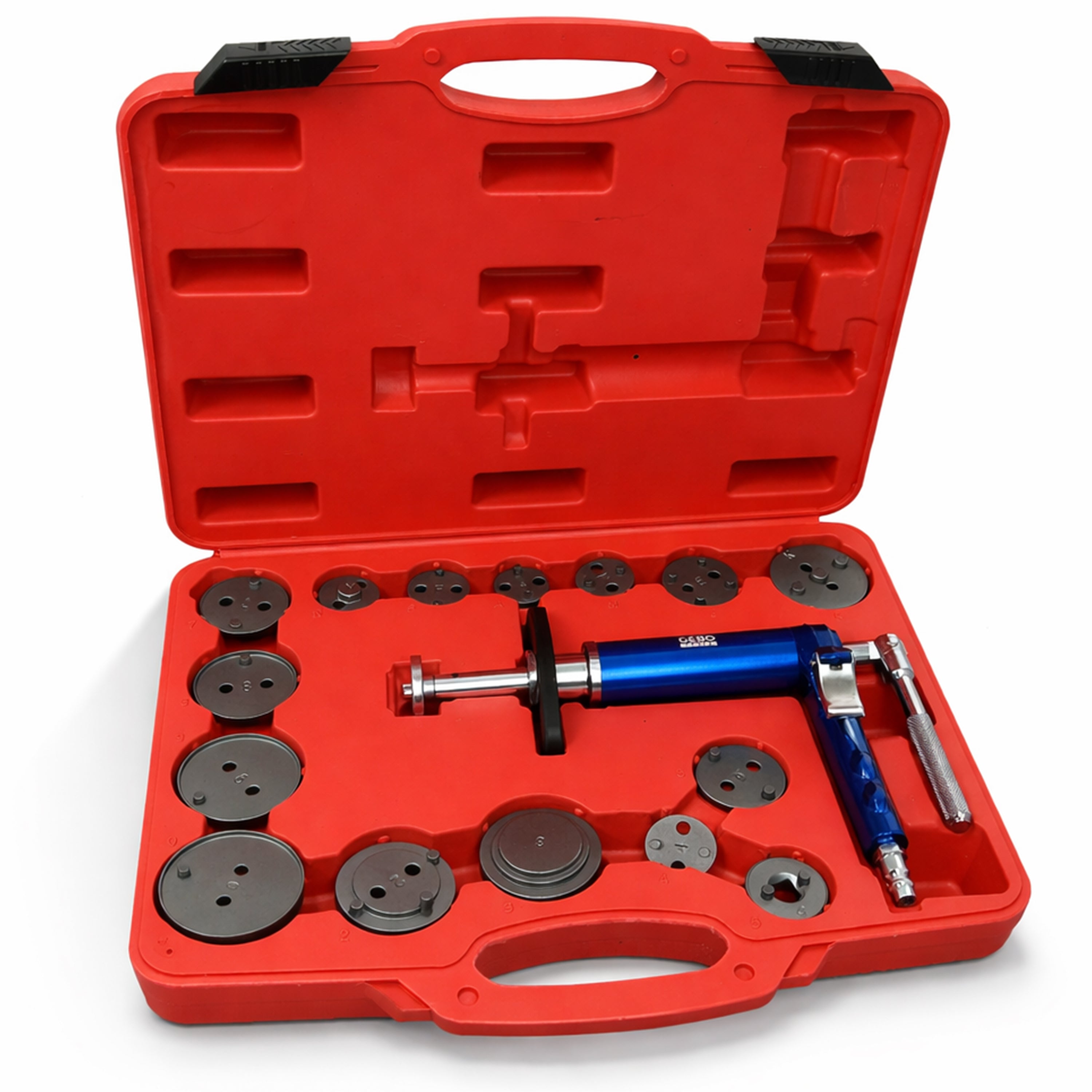 Fékmunkahenger visszanyomó készlet 16 db GEBO TOOLS