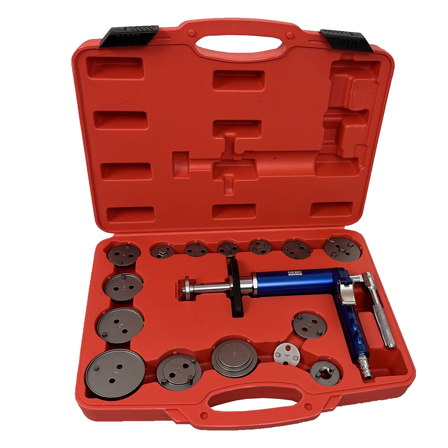 Fékmunkahenger visszanyomó készlet 16 db GEBO TOOLS