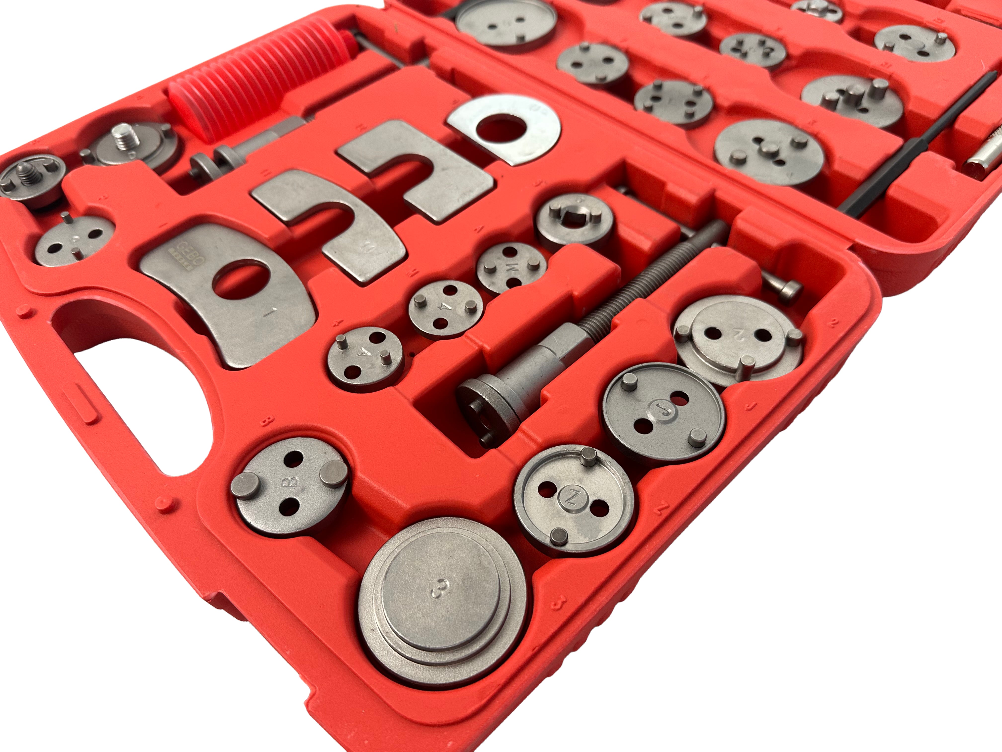 Féknyereg visszanyomó készlet 35 db GEBO TOOLS
