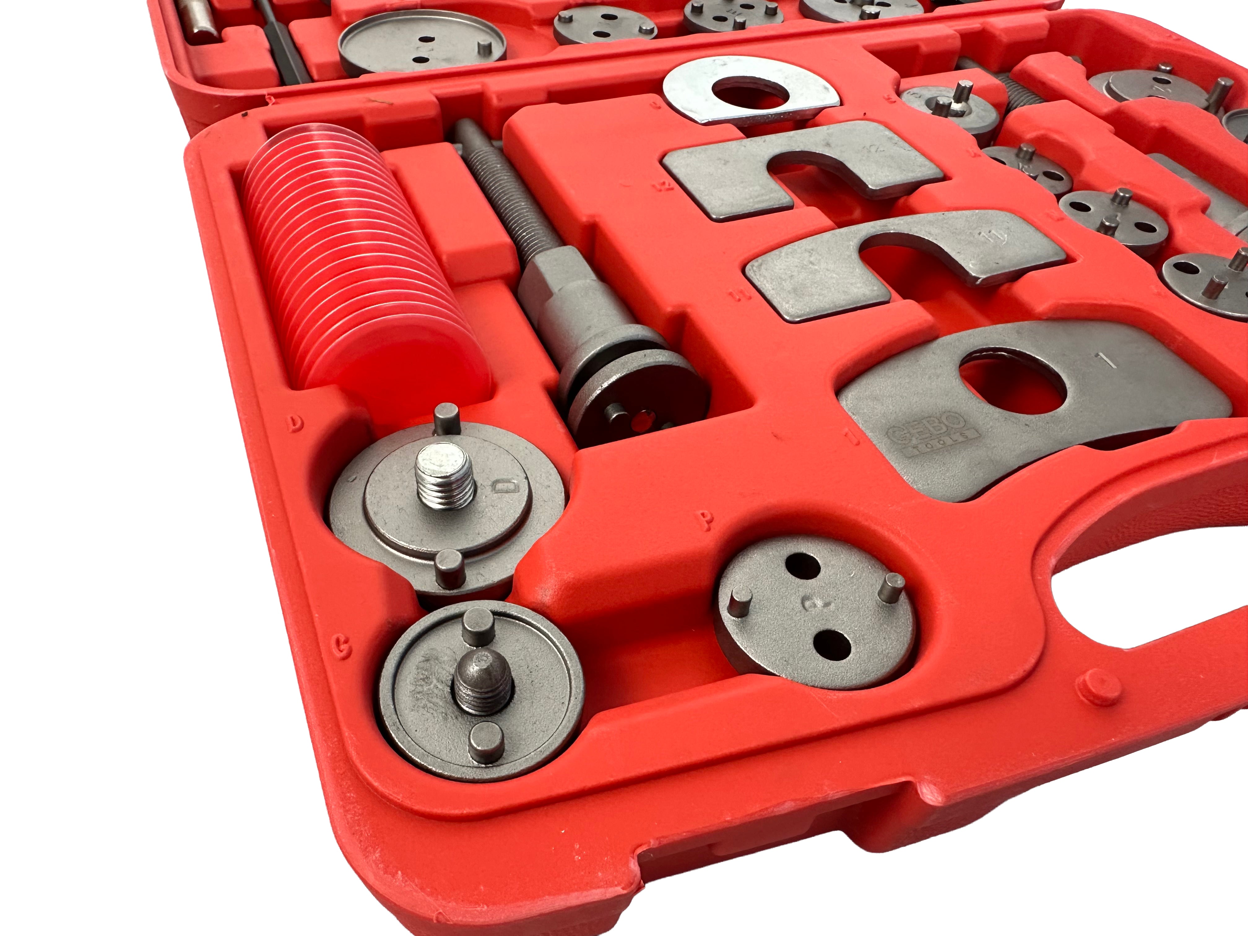 Féknyereg visszanyomó készlet 35 db GEBO TOOLS