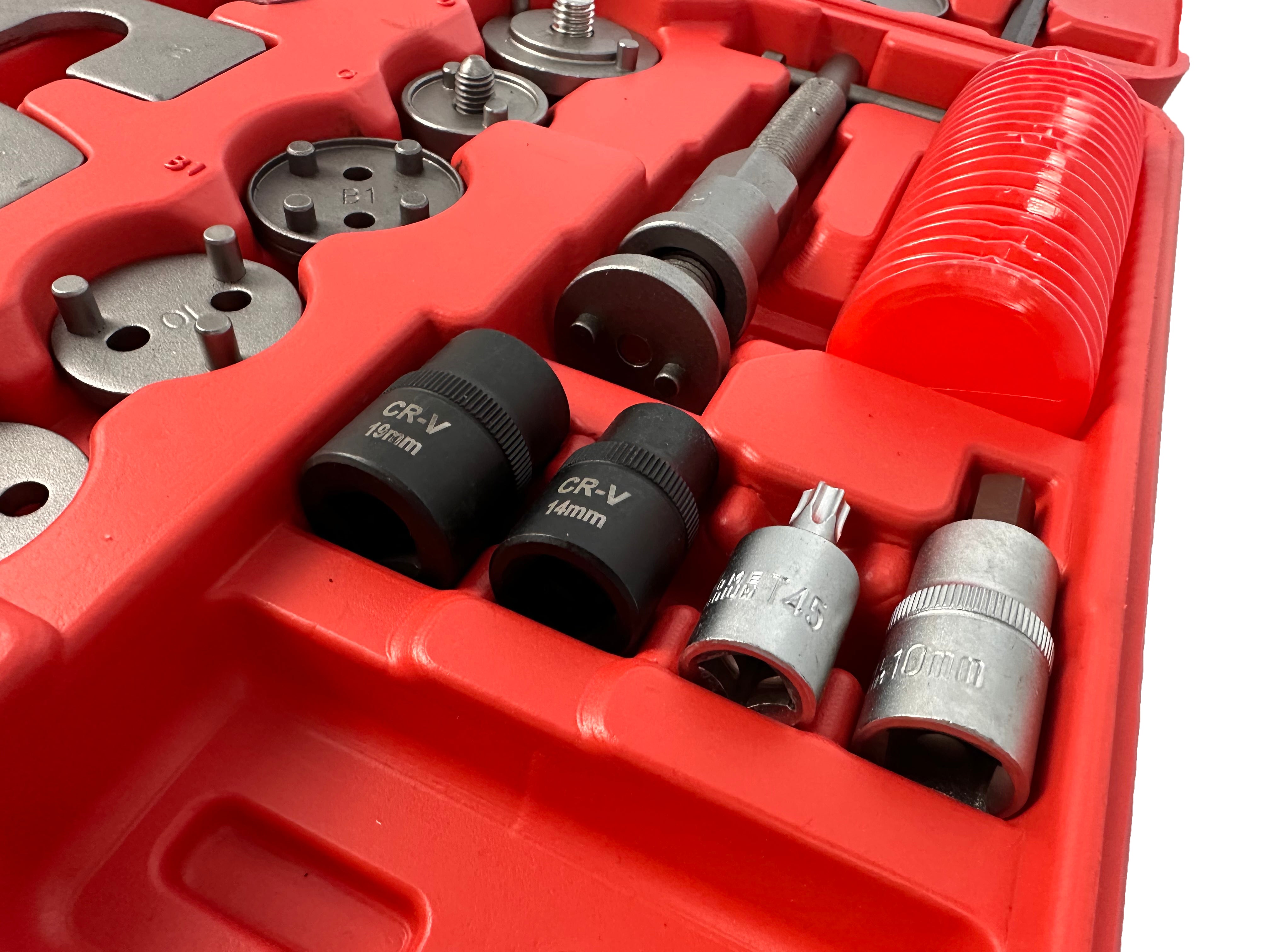 Féknyereg visszanyomó készlet 50 db GEBO TOOLS
