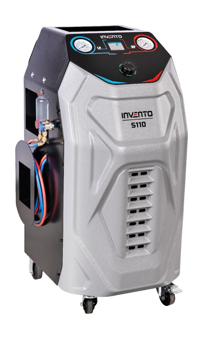 Fél automata R134A freon klímatöltő állomás INVENTO