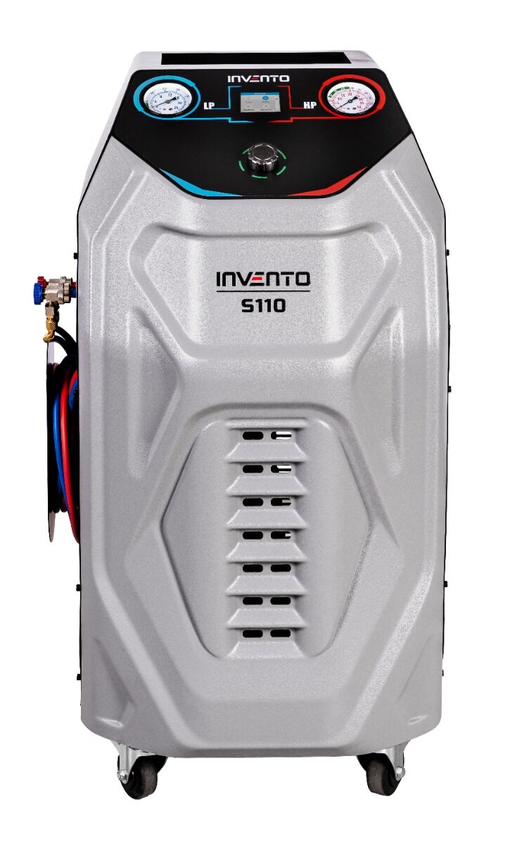 Fél automata R134A freon klímatöltő állomás INVENTO
