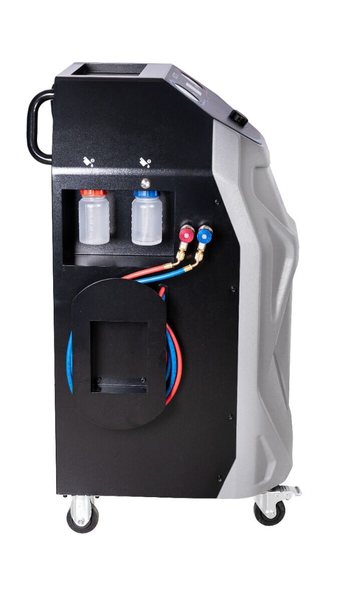 Fél automata R134A freon klímatöltő állomás INVENTO