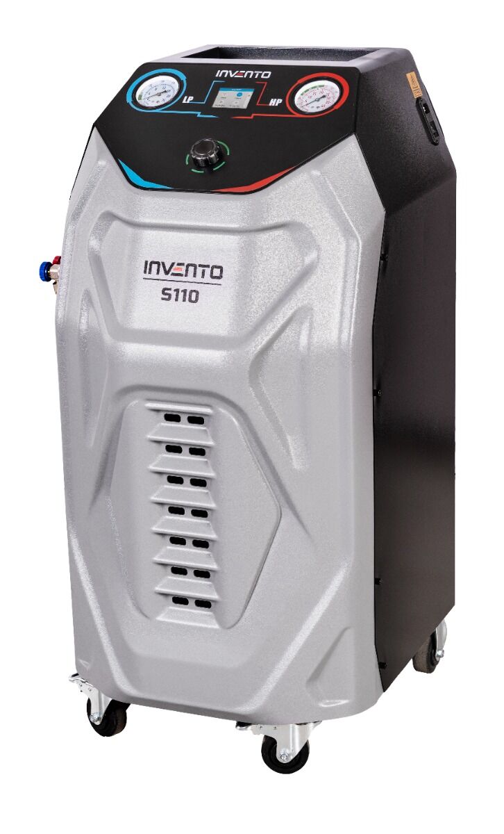 Fél automata R134A freon klímatöltő állomás INVENTO