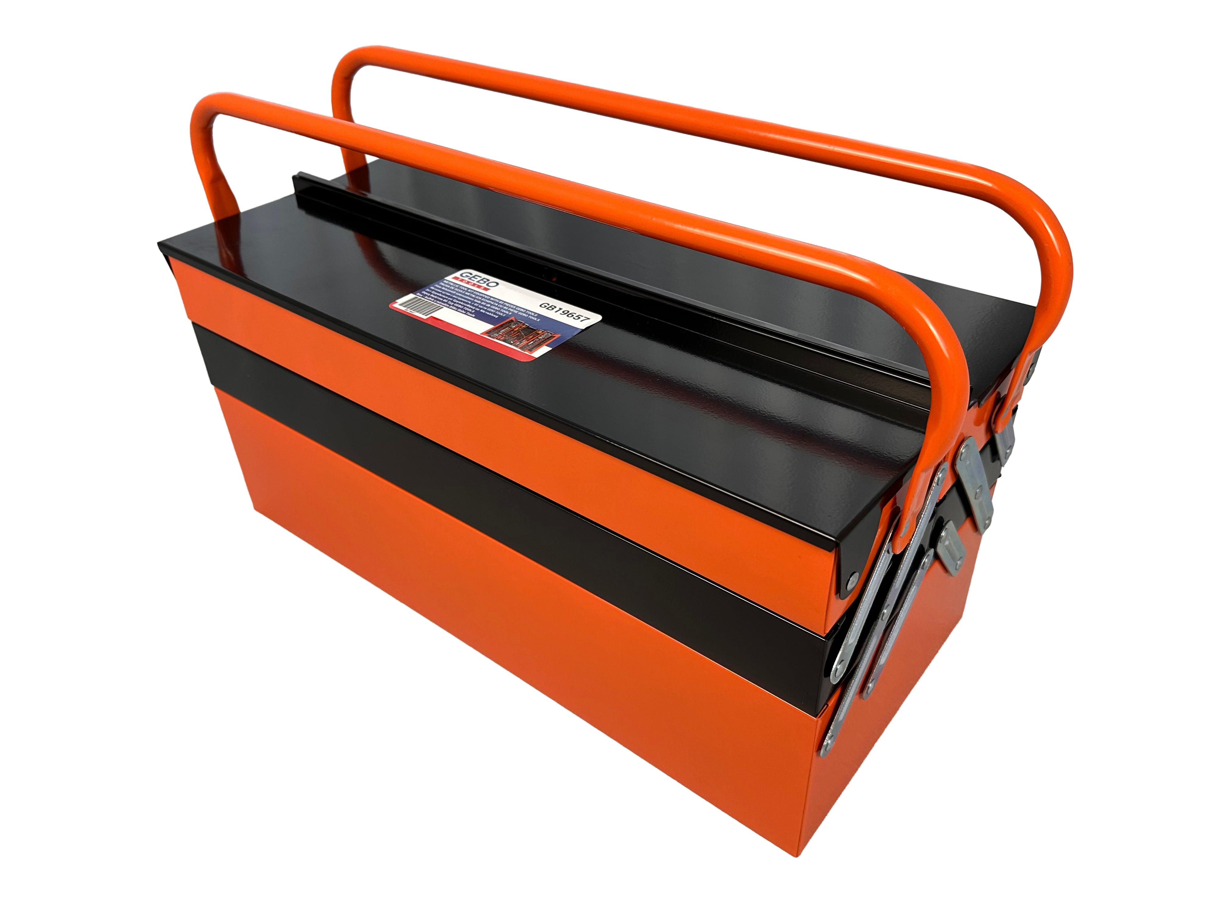 Fém felszerelt szerszámos láda 85 db GEBO TOOLS