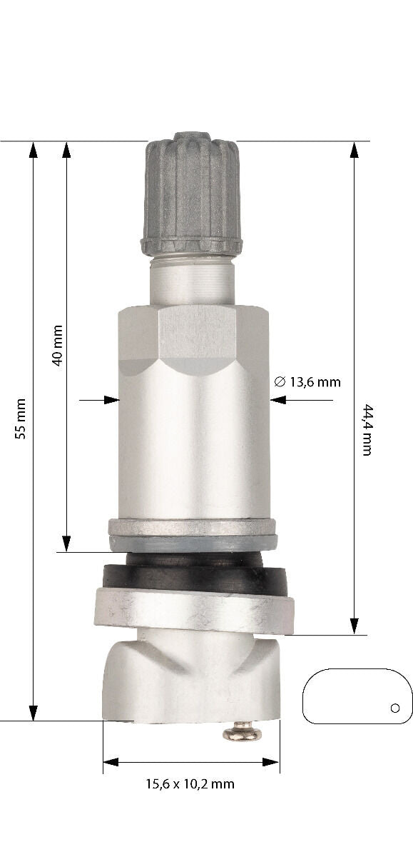 Fém szelep TPMS 562-3901 érzékelőhöz