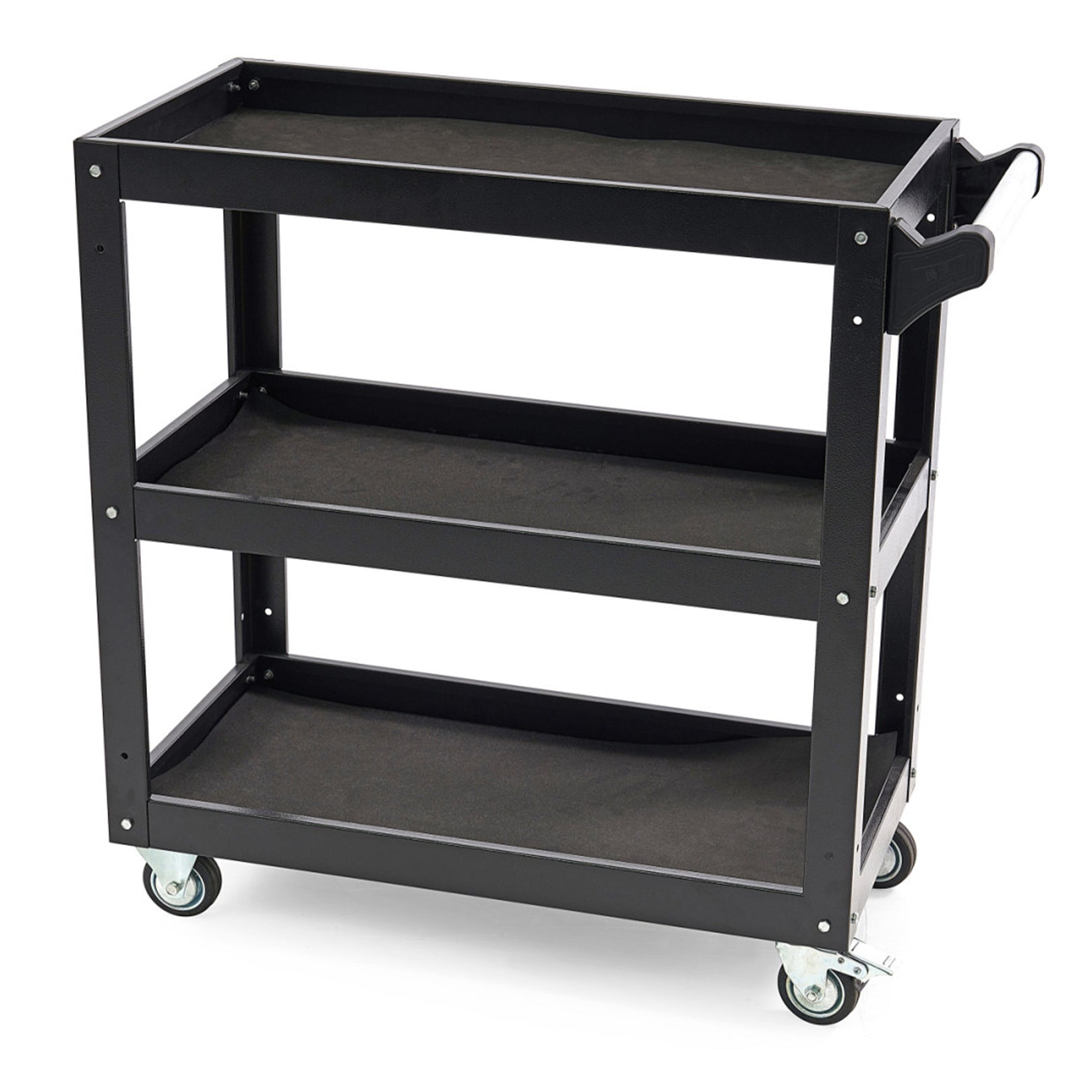 Fém szerszámos kocsi - 3 polc