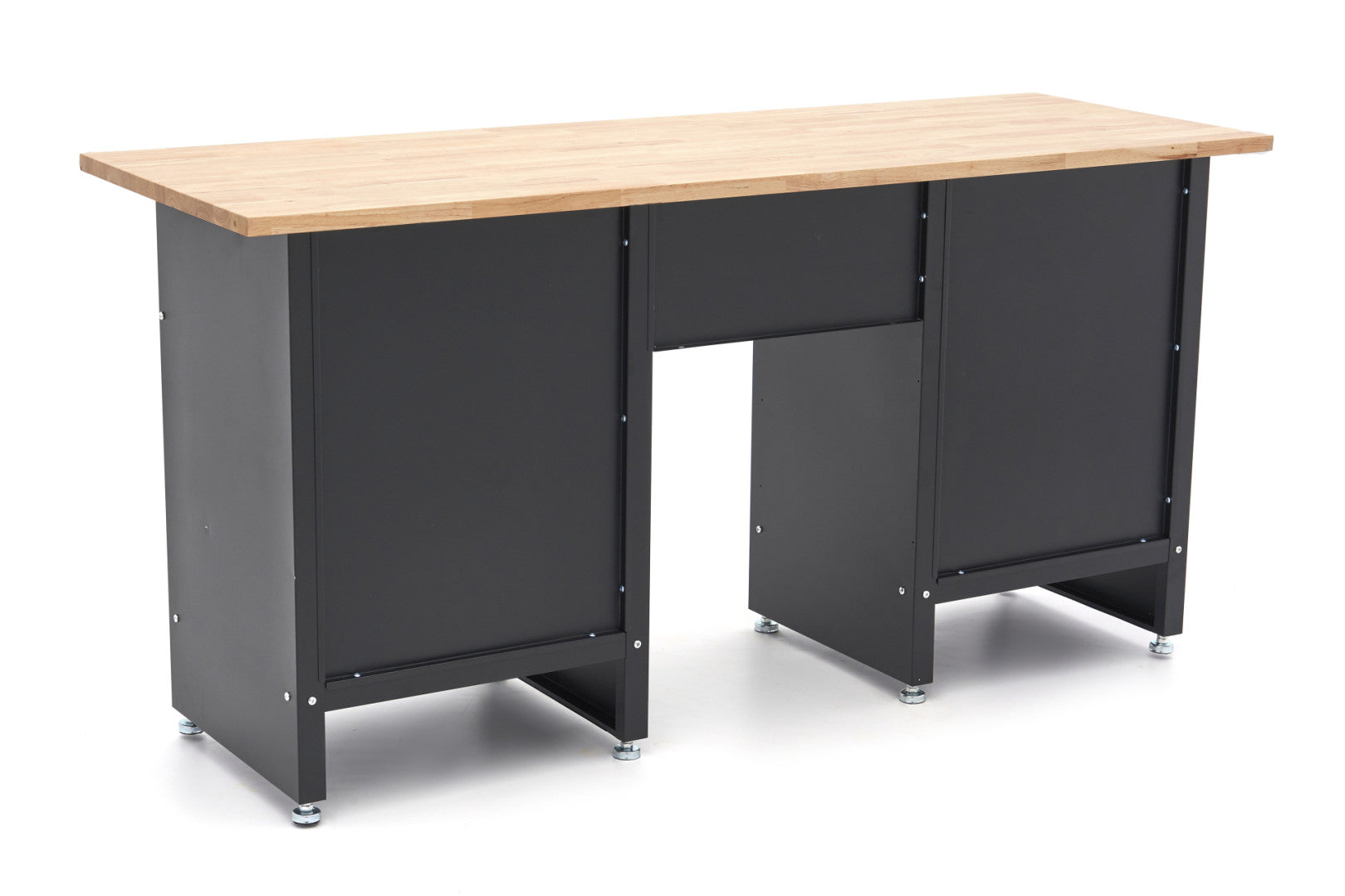 Fém szerszámos szekrény keményfa munkalappal 171cm 1 ajtóval 6 fiókkal HBM MACHINES premium, hollandia