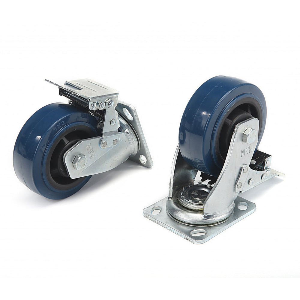 Forgó kerék fékkel 150mm 350kg HBM