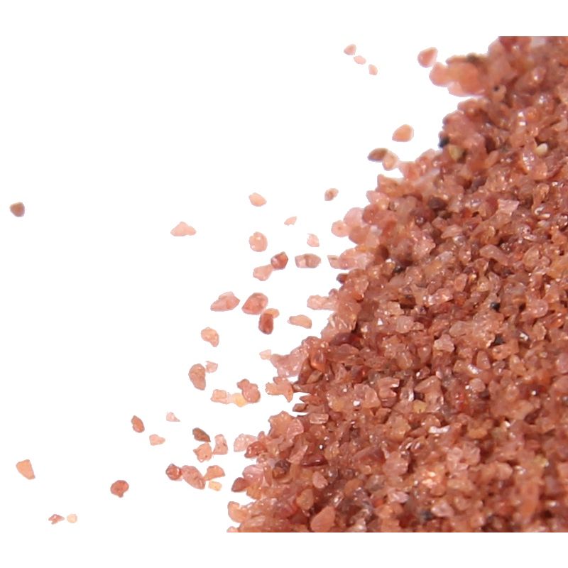 Garnet piros granulátum homokfúvóhoz 30/60 mash 25 kg