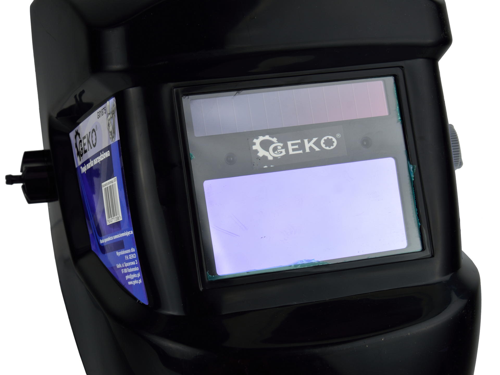 Geko automata sötétítő hegesztő maszk